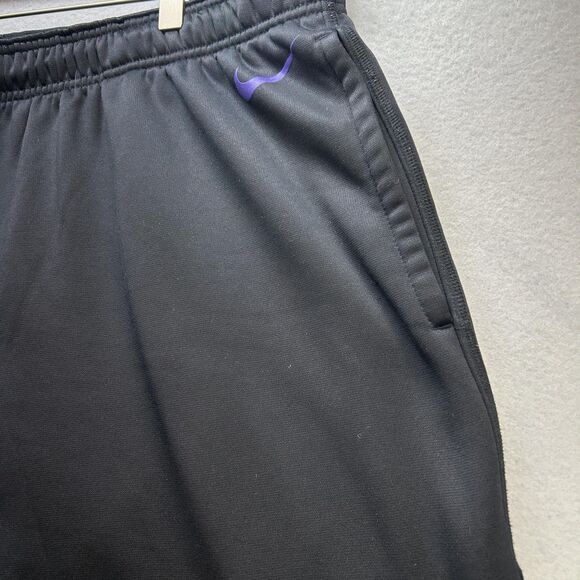 Baltimore Ravens Shorts Mens 4XL Black NFL Football Nike Therma-Fit Training Cut - Picture 3 of 10